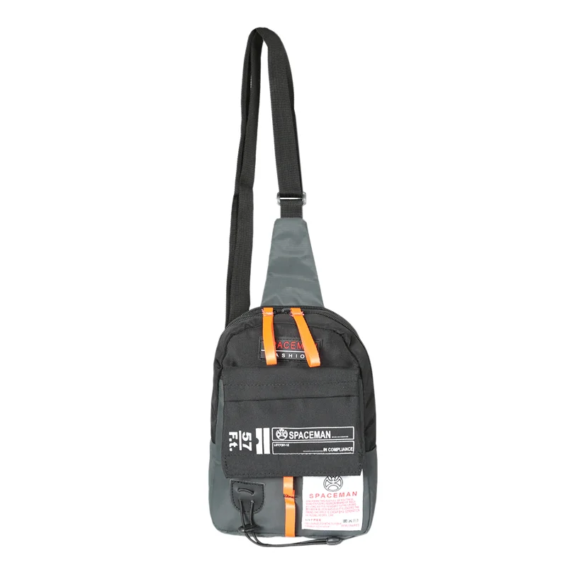 کیف رو دوشی تک بند اسپیس من spaceman مدل 207 رنگ طوسی